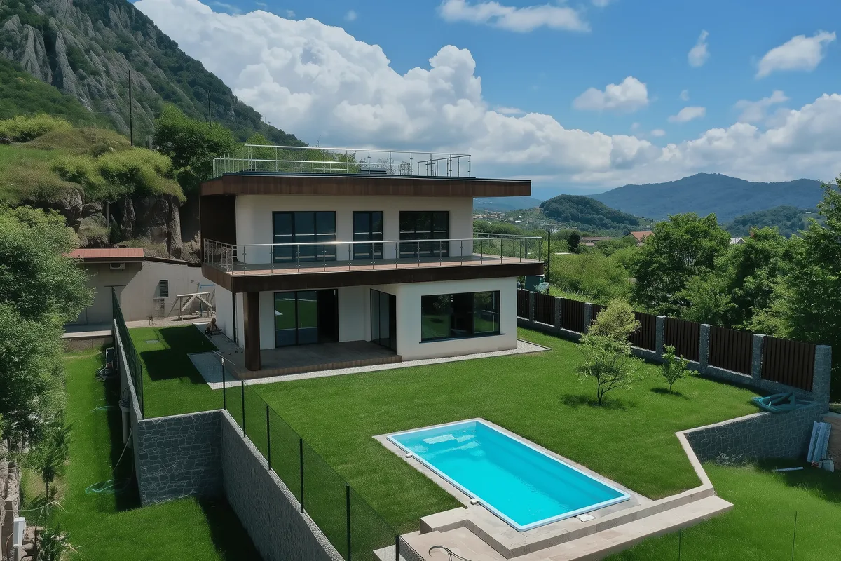 Композитный бассейн Laguna 6 — визуализация в Мурманске