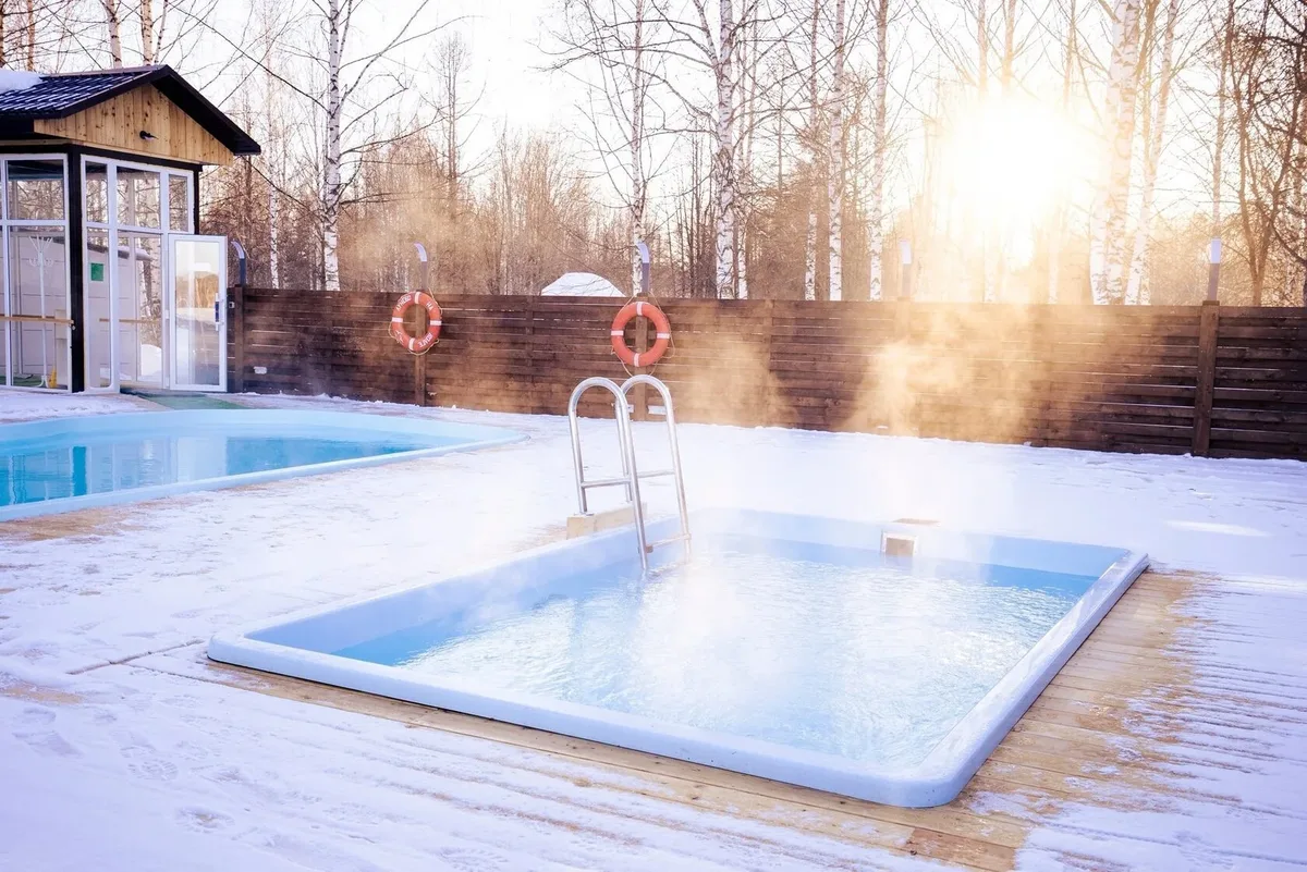 Композитный бассейн Laguna 4 — установка в Мурманске