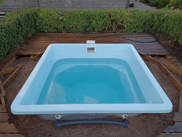 Композитная купель Laguna 2 — установка в Мурманске