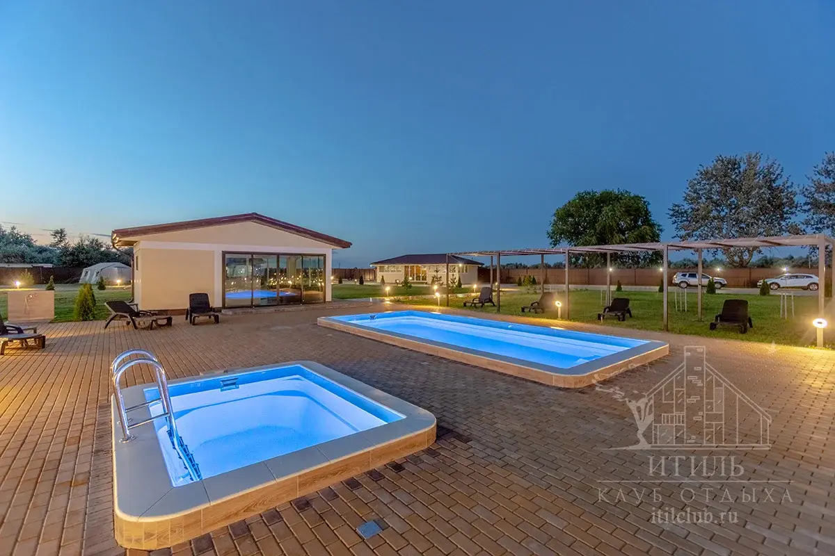 Композитная купель Laguna 3 — установка в Мурманске